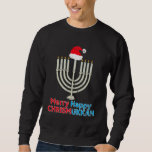 Kerstmis Hanukkah Jewish Menorah Kerstmis Trui<br><div class="desc">Een grappig cadeauidee voor kerstfeest. Het beste kerstcadeau voor vrienden en familieleden. Viel het feest met je geliefden en laat ze allemaal lachen. Kerstmis Hanukkah Jewish Menorah Kerstmis</div>
