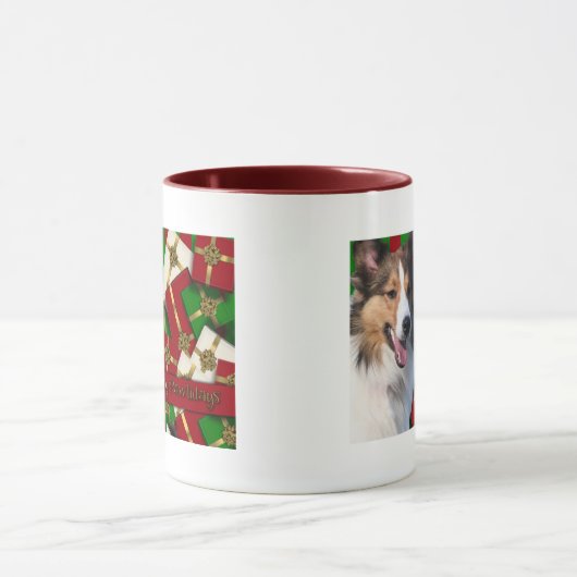 Kerstmis - Happy Pawlidays - Sheltie Mok (Midden)