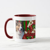 Kerstmis - Happy Pawlidays - Sheltie Mok (Links)
