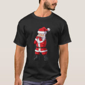 Kerstmis, Harmonica Player, Erasmus Musician Gift  T-shirt (Voorkant)
