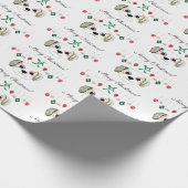 Kerstmis Havanese Cadeaupapier (Hoek)