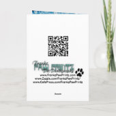 Kerstmis - Havanese - Metselaar Feestdagen Kaart (Achterkant)