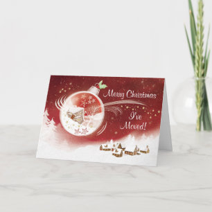 Kerstmis, heb ik me, Snuisterij met binnen Huis Feestdagen Kaart