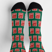 Kerstmis heb ik op Sinterklaas gestemd Sokken (Top)
