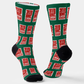 Kerstmis heb ik op Sinterklaas gestemd Sokken