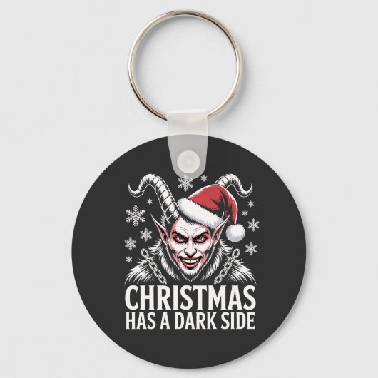Kerstmis heeft een donkere kant sleutelhanger (Voorkant)