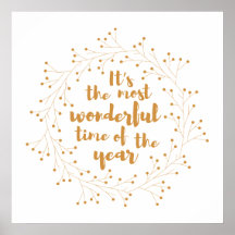 Kerstmis heerlijke tijd - gouden