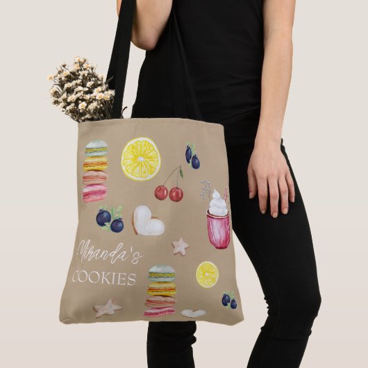 Kerstmis Heet Chocolademelk En Goede Wensen Tote Bag (Dichtbij)