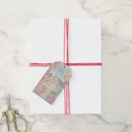 KERSTMIS Heilige Familie - Cadeau Label Cadeaulabel