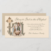 Kerstmis Heilige Familie Jezus Maria Joseph  (Voorkant / Achterkant)