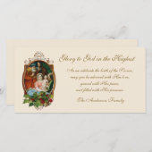 Kerstmis Heilige Familie Jezus Maria Joseph  (Voorkant / Achterkant)