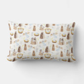 Kerstmis Heilige Nachtelijke Religieuze Lumbar Pil Kussen (Voorkant)