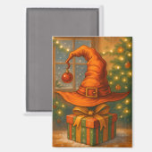 Kerstmis Hekserij Magneet (Voorkant / Achterkant)