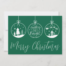 Kerstmis helder groen