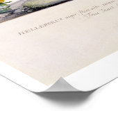 Kerstmis (Helleborus niger) en Winteraconi Poster (Hoek)