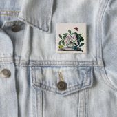 Kerstmis (Helleborus niger) en Winteraconi Vierkante Button 5,1 Cm (In situ)