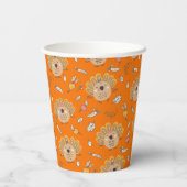 Kerstmis Herfst Kalkoen Papieren Bekers (Achterkant)