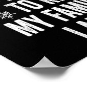 Kerstmis herinnert mijn familie mij een schitteren poster (Hoek)