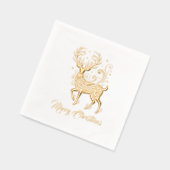 Kerstmis Hert Folie Servetten (Links)