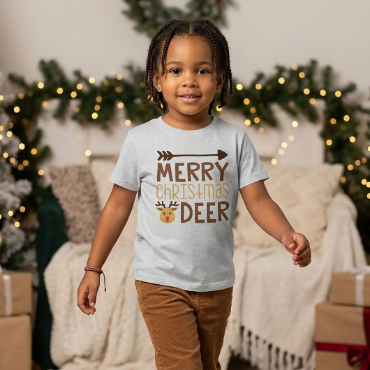 Kerstmis Hert T-shirt