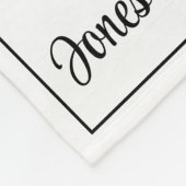 Kerstmis, herten, elanden, kanaribou, rode pleiste fleece deken (Hoek)