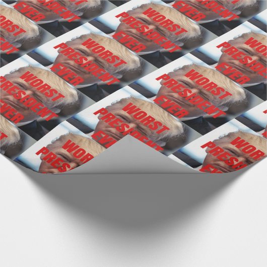 Kerstmis het ergste Cadeau ooit  Cadeaupapier (Hoek)