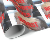 Kerstmis het ergste Cadeau ooit  Cadeaupapier (Rol Hoek)