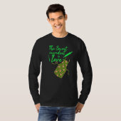 Kerstmis Het geheime ingrediënt is liefde T-shirt (Voorkant volledig)