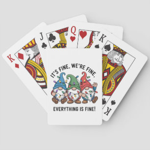 Kerstmis Het Is Goed Wij Zijn Goed Alles Is Goed D Pokerkaarten