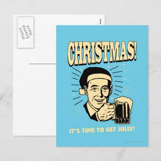 Kerstmis: Het is Tijd heel te worden Feestdagenkaart (Voorkant / Achterkant)