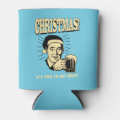 Kerstmis: Het is tijd om alleen te gaan Blikjeskoeler (Voorkant)