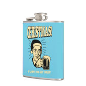 Kerstmis: Het is tijd om alleen te gaan Heupfles (Links)