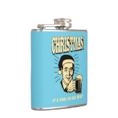 Kerstmis: Het is tijd om alleen te gaan Heupfles (Rechts)