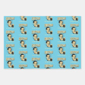 Kerstmis: Het is tijd om alleen te gaan Inpakpapier Vel (Voorkant 3)