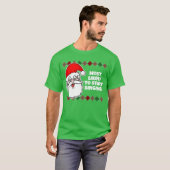Kerstmis Het meest waarschijnlijk... Joke T-Shirt (Voorkant volledig)