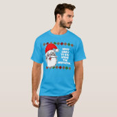 Kerstmis Het meest waarschijnlijk... Joke T-Shirt (Voorkant volledig)