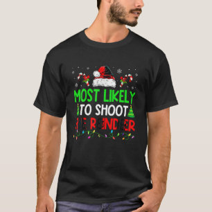 Kerstmis het meest waarschijnlijk om de rendieren t-shirt
