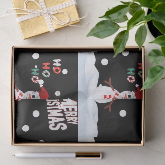 Kerstmis Het Snowman-tijdschrift Tissuepapier (Geschenk)