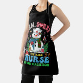 Kerstmis Het spijt me dat de leuke verpleegster op Schort (Insitu)