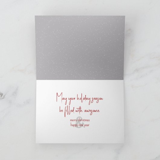 Kerstmis Hete Chocolade Door Open Haard Feestdagen Kaart (Binnen)