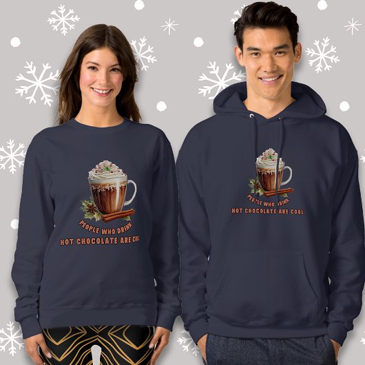 Kerstmis Hete Chocolade is Cool Vrouwen Trui