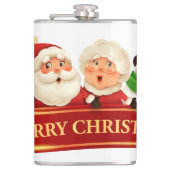 Kerstmis Heupfles (Voorkant)