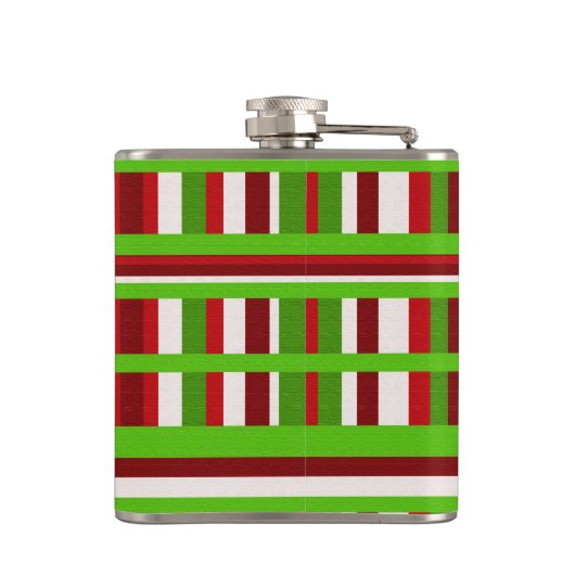 Kerstmis Heupfles (Achterkant)