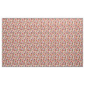 Kerstmis hipster apen Kerststof Stof (Yard (91,4 cm))