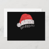 Kerstmis - Ho Ho Ho Briefkaart (Voorkant / Achterkant)