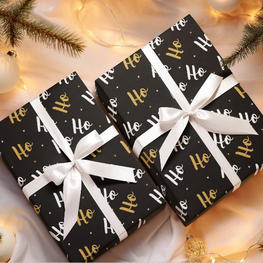 Kerstmis Ho Ho Ho | FEESTDAGEN Cadeaupapier