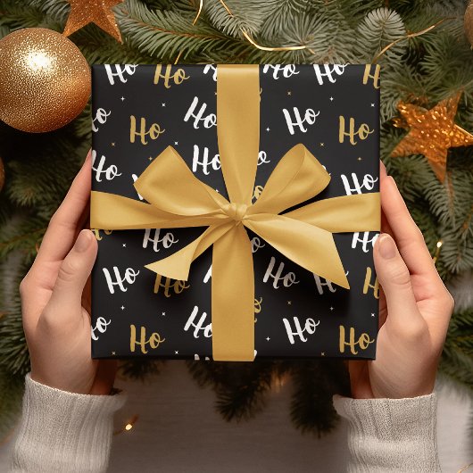 Kerstmis Ho Ho Ho | FEESTDAGEN Cadeaupapier