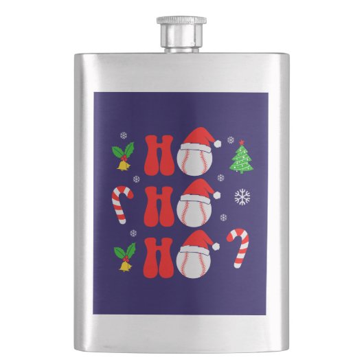 Kerstmis Ho Ho Ho Grappige Kerstmis-85211 Flacon (Voorkant)