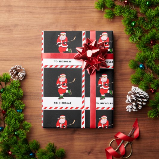 Kerstmis Hockey Cadeaupapier (Feestdagen Geschenken)