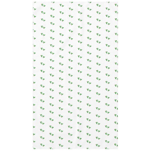 Kerstmis Holly-Day Tafelkleed (Voorkant)